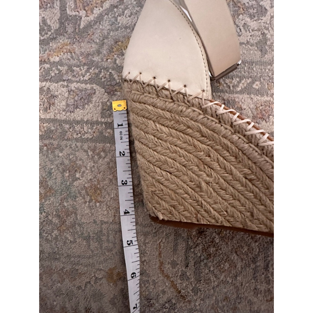 Women's Dolce Vita Cream Beige Espadrille Wedge Sandals Size 10 - Picture 10 of 10